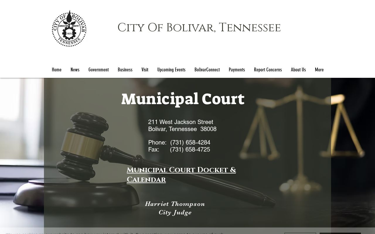 Bolivar warrant records, citation and driver's-license payment instructions